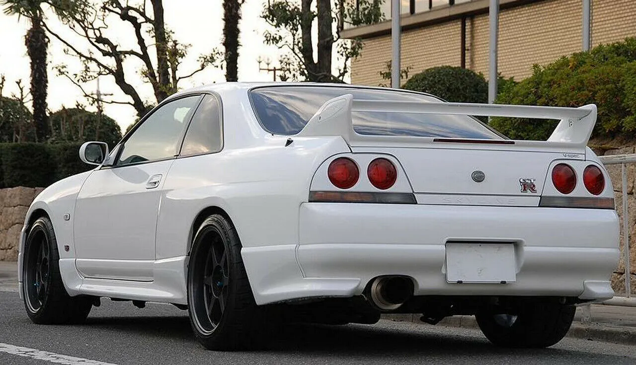 R33 rear valance set for Nissan Skyline GT-R33 NEW Fiberglass