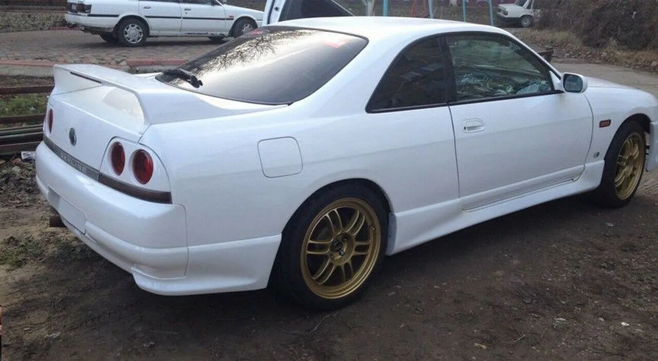 R33 rear valance set for Nissan Skyline GT-R33 NEW Fiberglass
