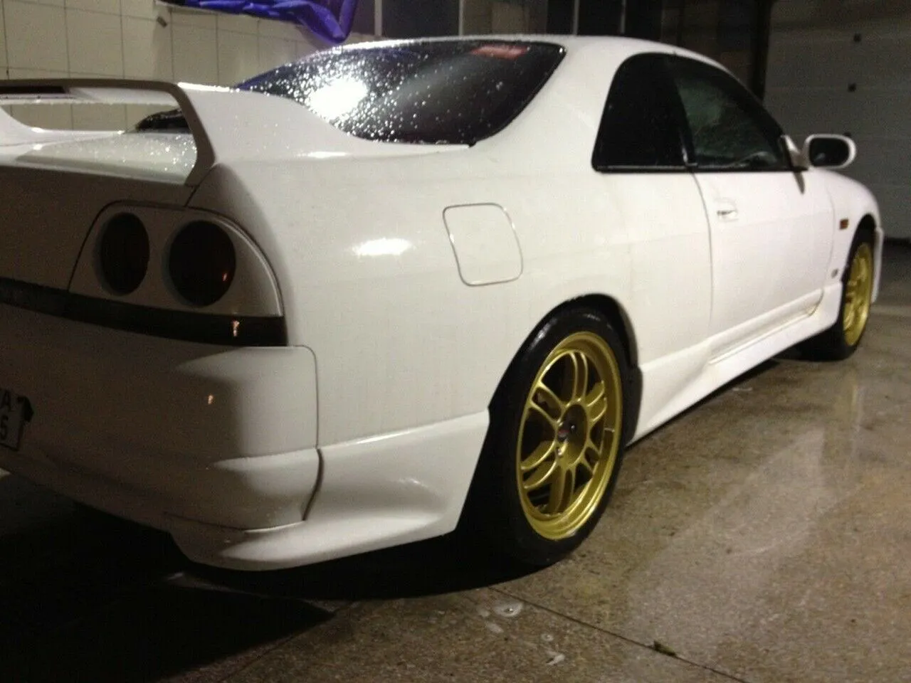 R33 rear valance set for Nissan Skyline GT-R33 NEW Fiberglass