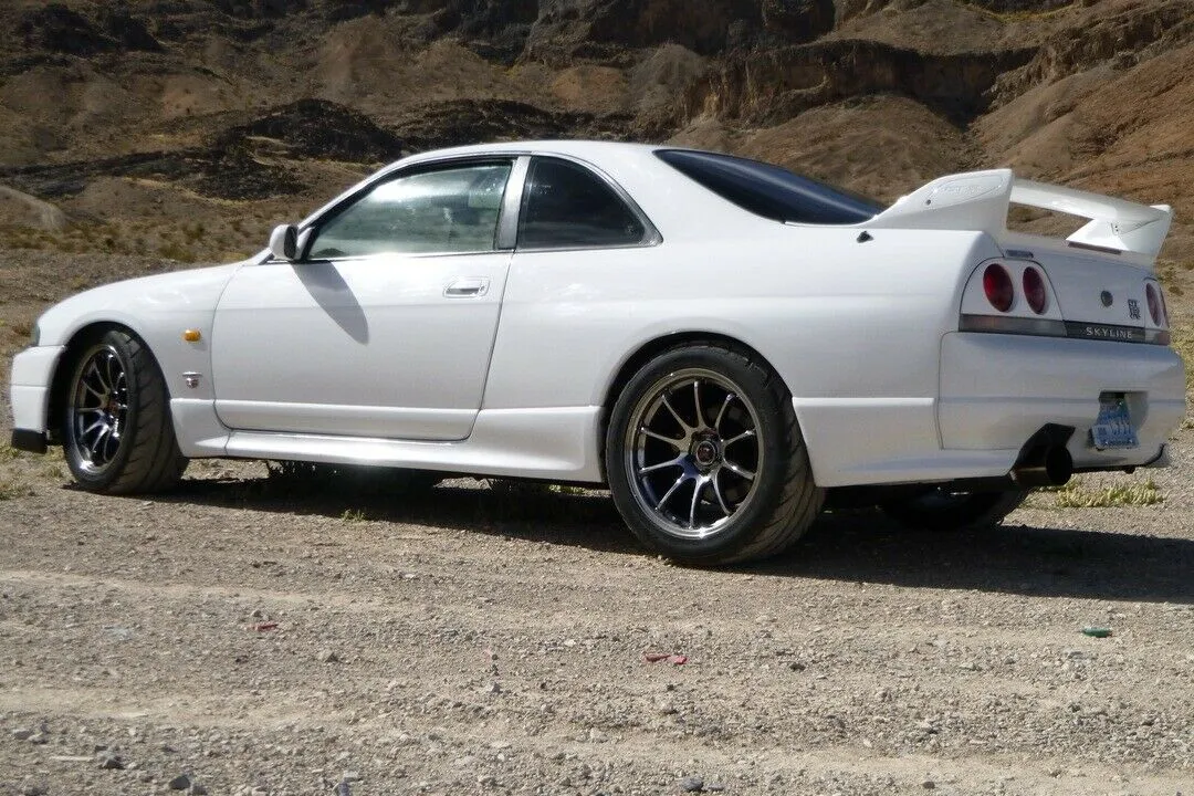R33 rear valance set for Nissan Skyline GT-R33 NEW Fiberglass