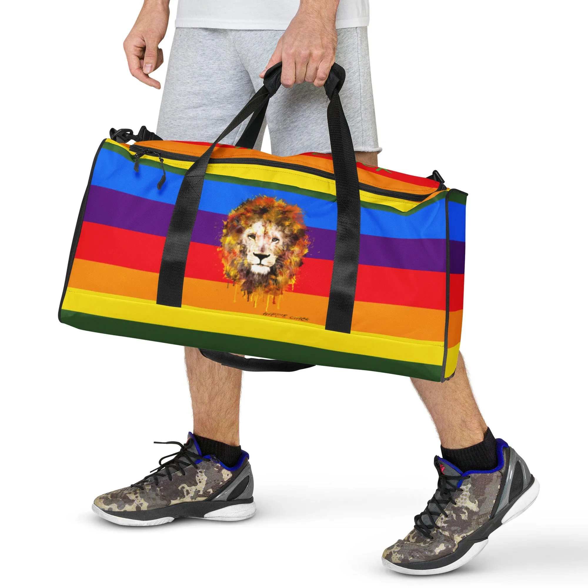 Rainbow Duffle Bag - OG Hippie Chick