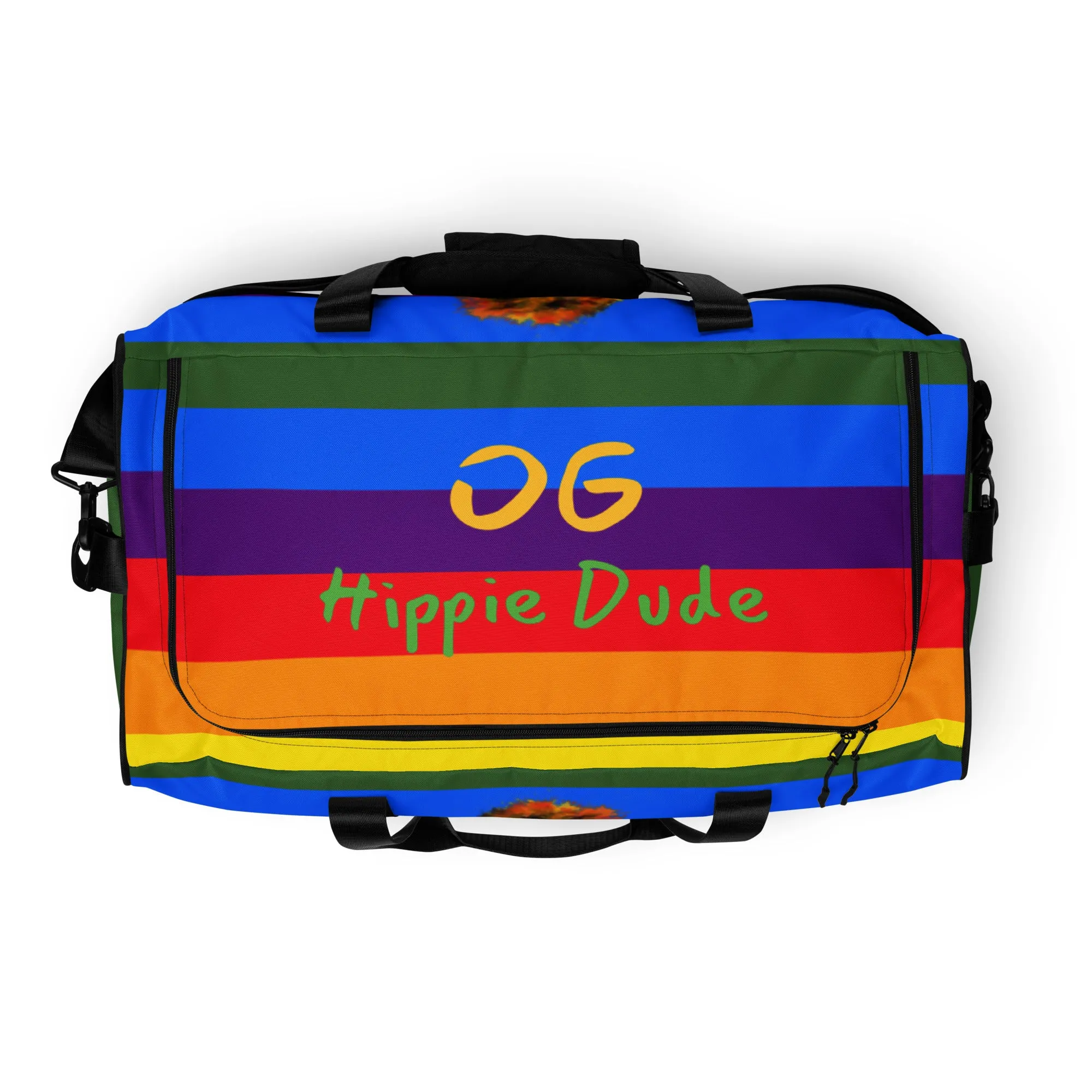 Rainbow Duffle Bag - OG Hippie Dude