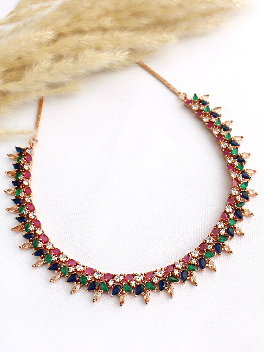 Rashi Cz Necklace