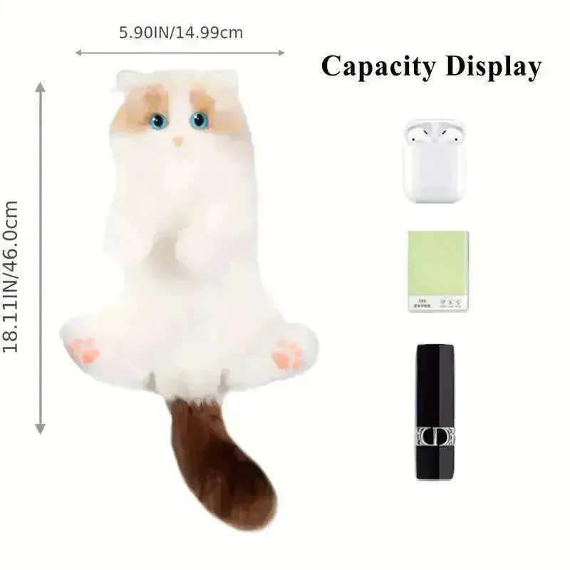 Realistic Mini Cat Shaped Backpack