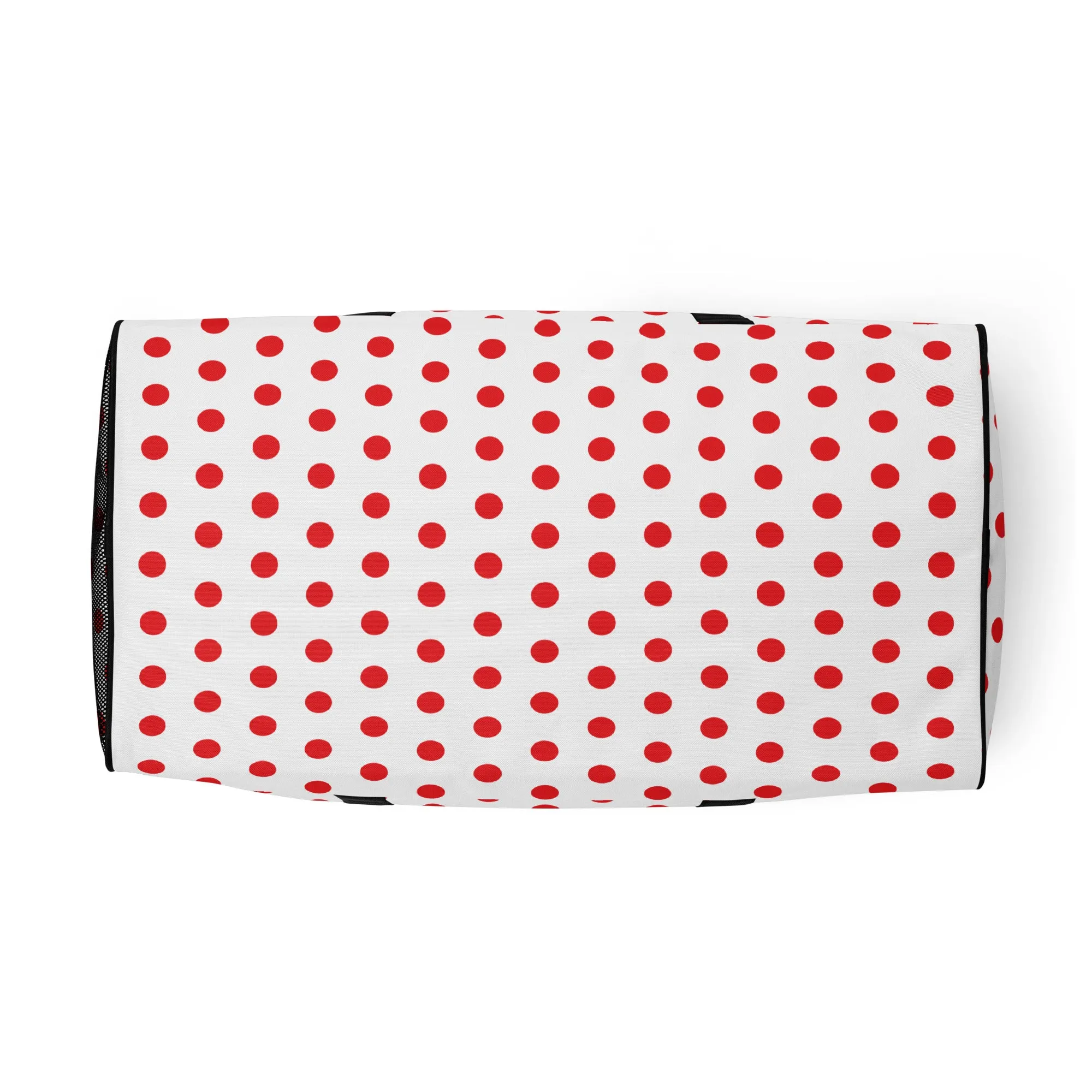 Red Polkadot - Inspired By Harry Styles - Sustainably Made Duffle bag