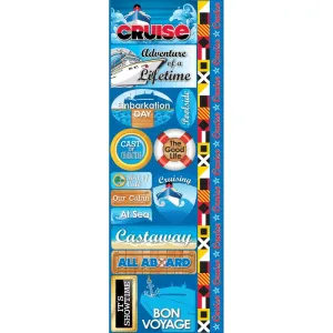 Reminisce  Diecut Combo Stickers - Cruise