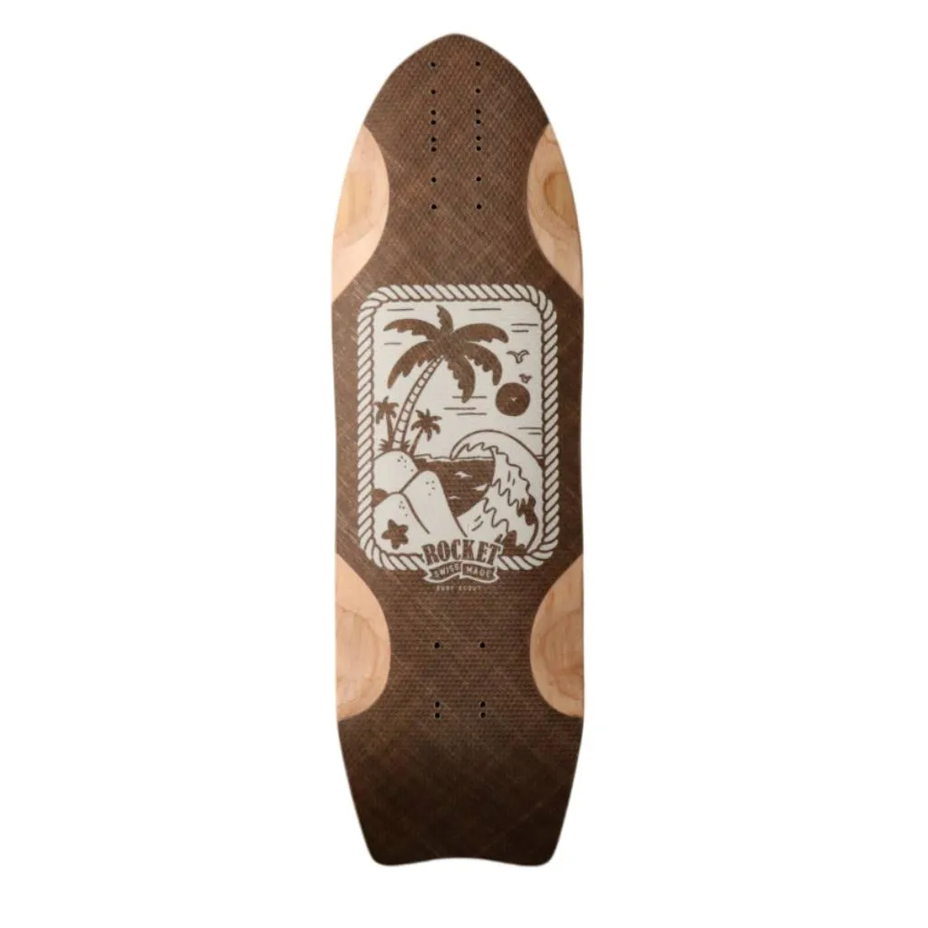 Rocket Surf Scout 30.5" surfskate deck