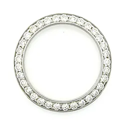 Rolex 115200 Watch Models Custom Pave Mined Diamond Bezel to Fit Date Model 2 Carats 34mm