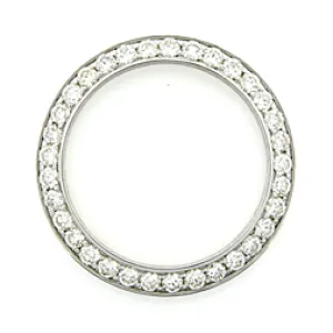 Rolex 115200 Watch Models Custom Pave Mined Diamond Bezel to Fit Date Model 2 Carats 34mm