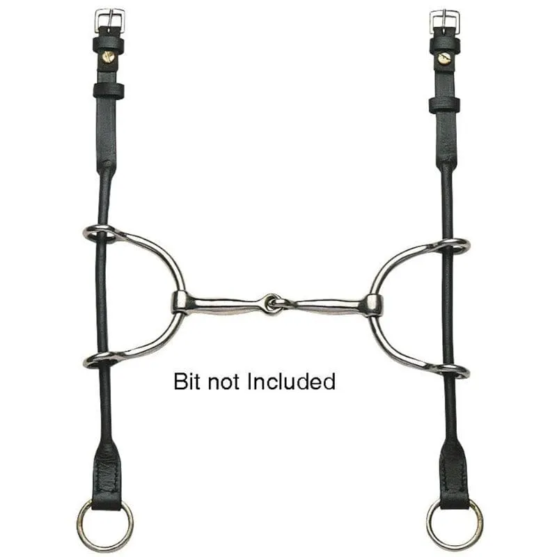 Rolled Leather Gag Cheek Straps (BIT8600)
