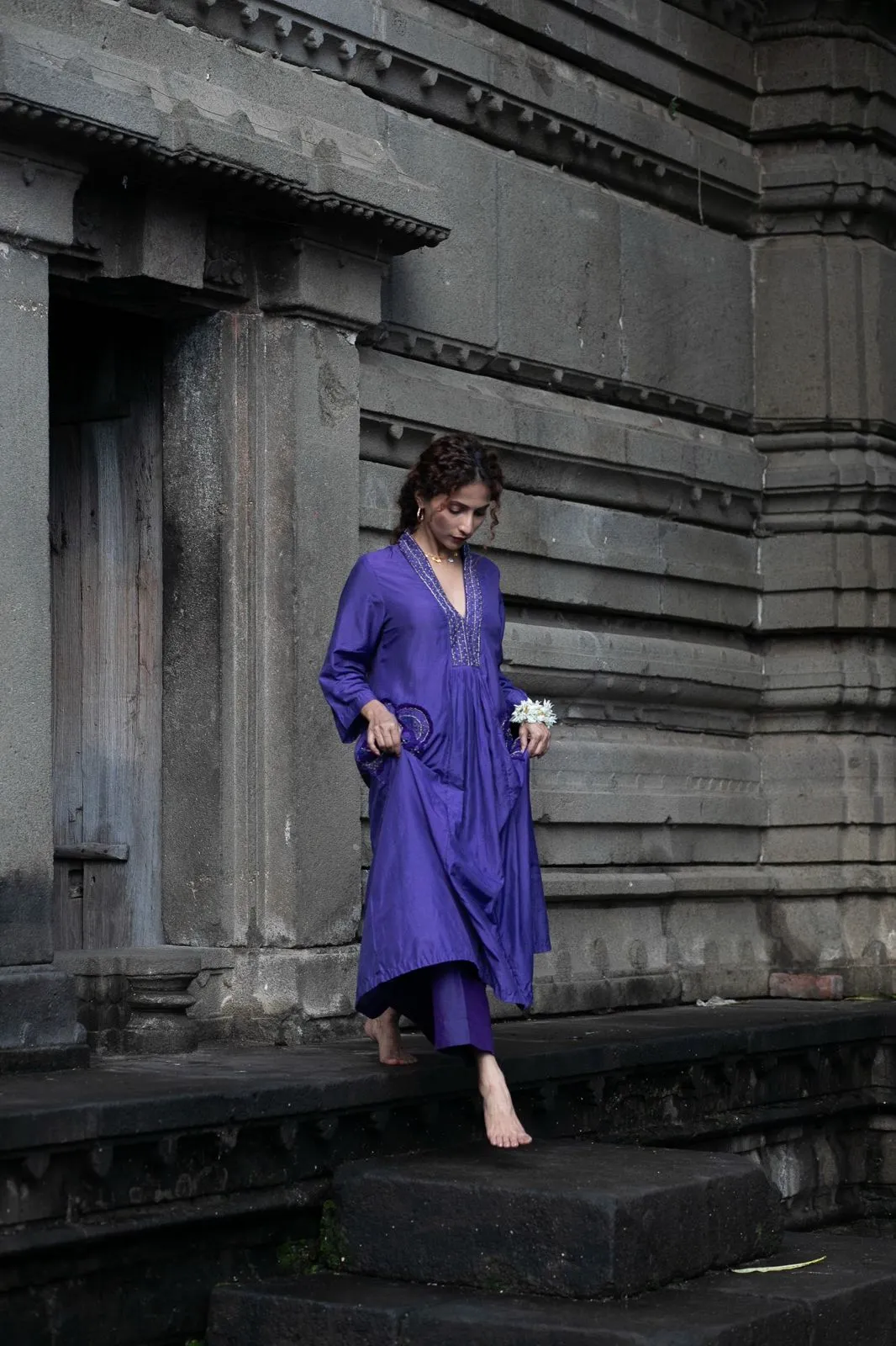 Royal Ultramarine kurta Set