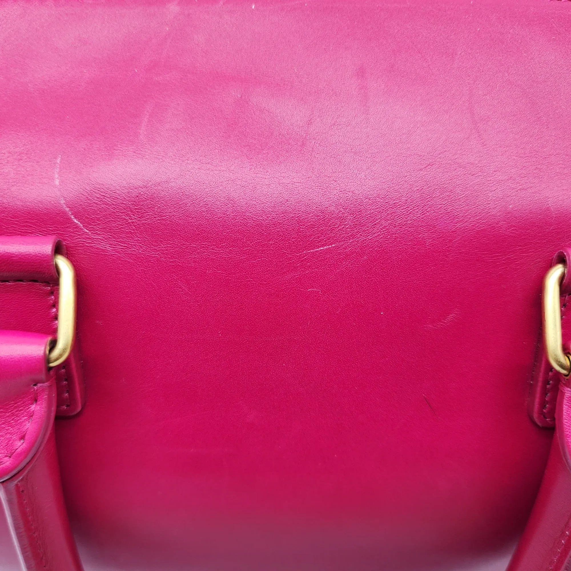 Saint Laurent Duffle Shoulder Bag in Pink