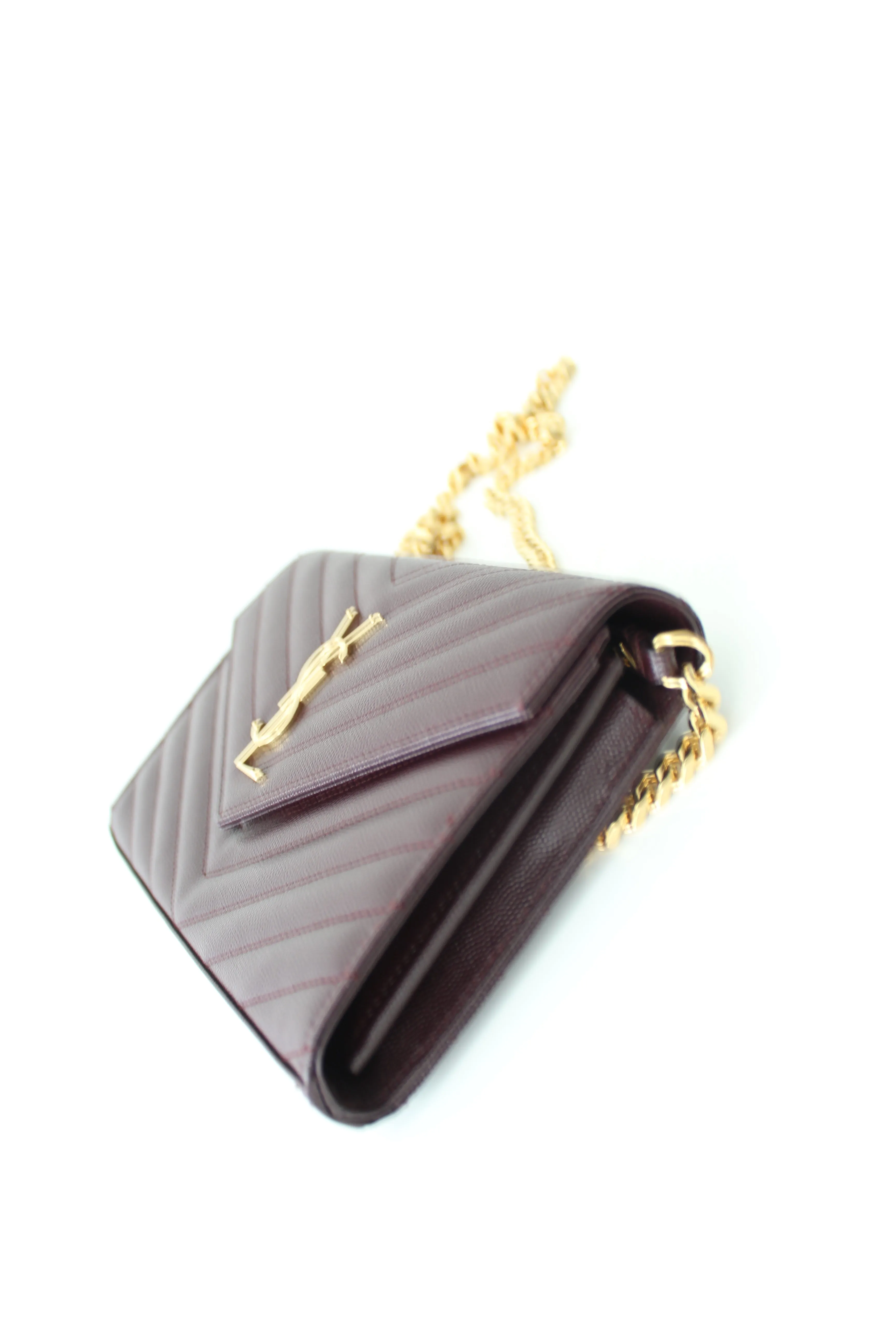 Saint Laurent YSL Monogram Brown Cross body Bag