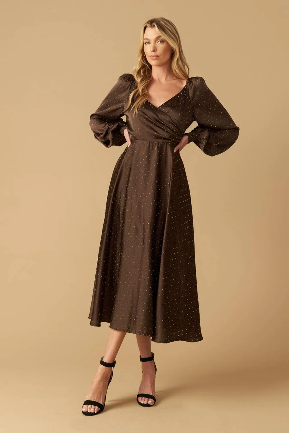 SALE Elegant Embellished Midi