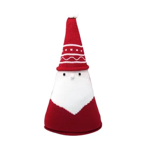 Santa Cone Pillow 15" - Red