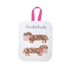 Sausage Dog Hair Clips