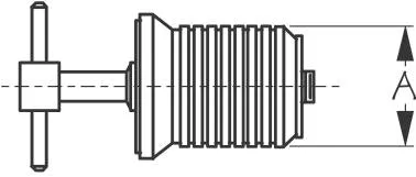 SEADOG 520085-1 SS DRAIN PLUG T-HANDLE 1"