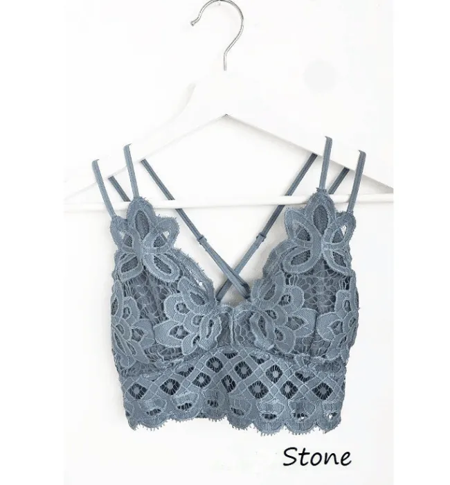 Seasonal Padded Crochet Bralette