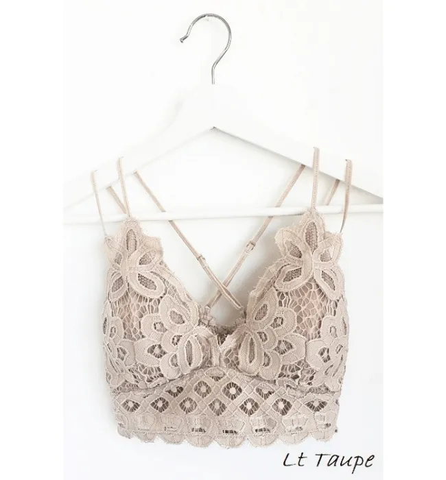 Seasonal Padded Crochet Bralette