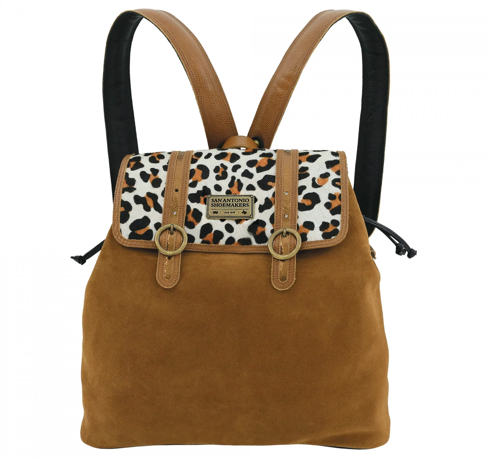 Seight Backpack Handbag in Turbinado Leo