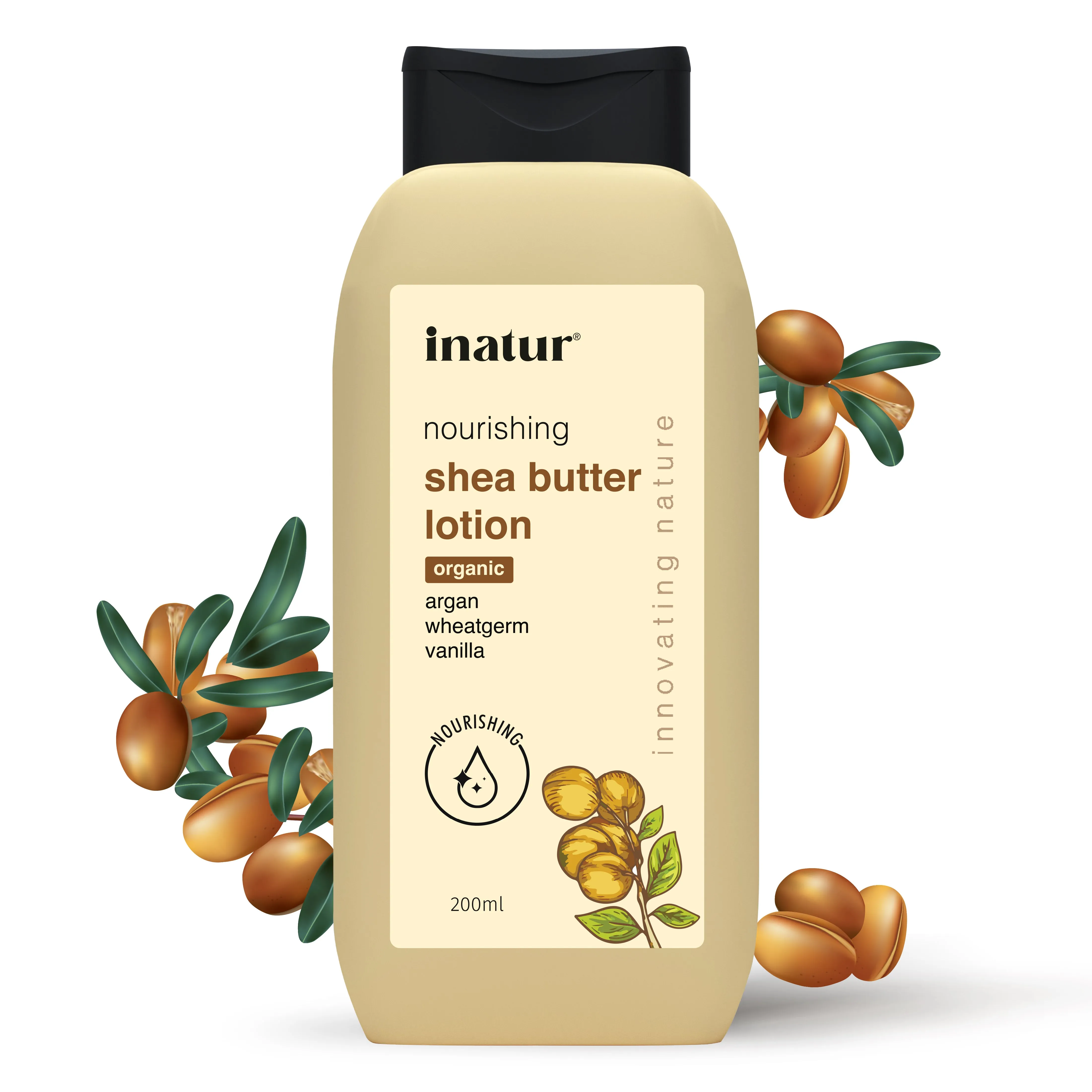 Shea Butter Lotion - Lightweight & Non-Greasy Daily Moisturizer for Face & Body - Kids Safe