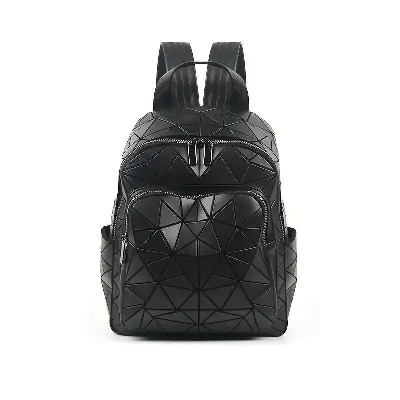 Shelo | Geometric Fashion Large Travel Backpack