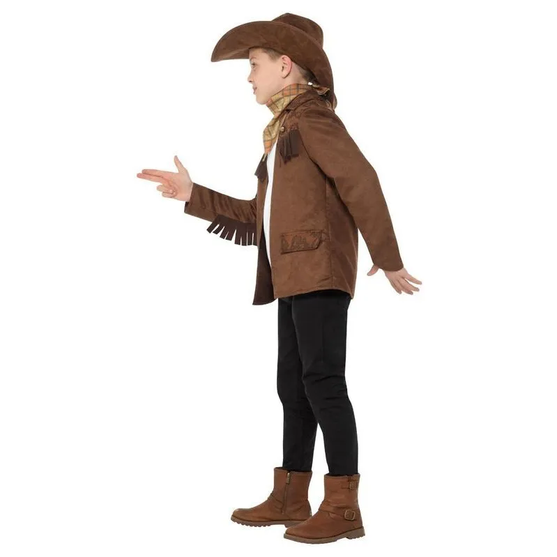 Sheriff Boy Costume, Brown