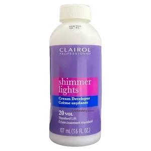 SHIMMER LIGHTS Cream Developer 20 vol - 3.6oz: Professional Hair Color Enhancer