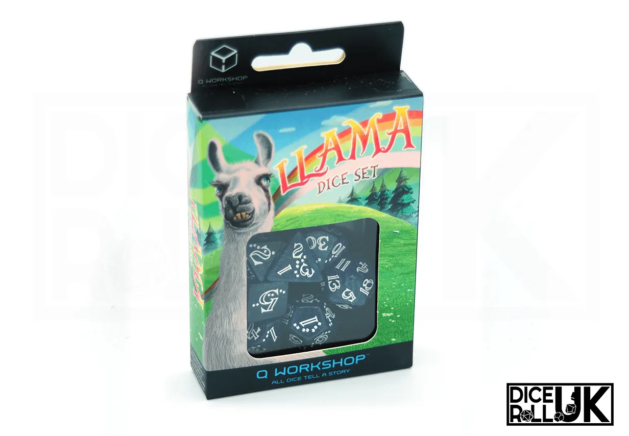 Shimmering Llama Dice