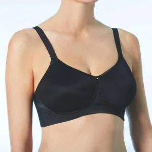 Silima Anna Mastectomy Pocketed Bra 57460 Black