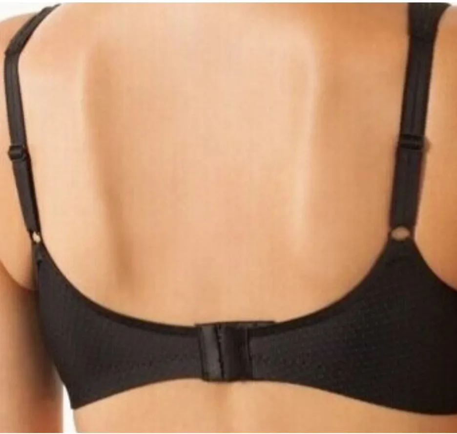 Silima Anna Mastectomy Pocketed Bra 57460 Black