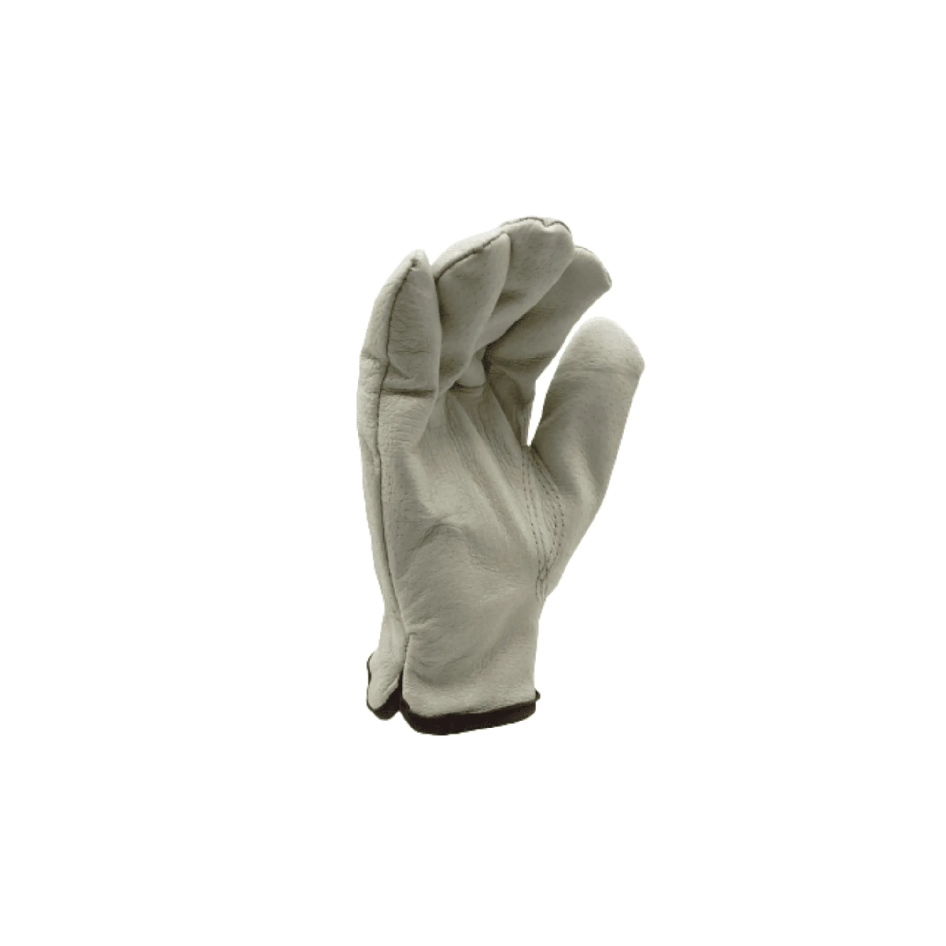 Single Pair - Premium Fleece Lined Pigskin Grain Driver Gloves