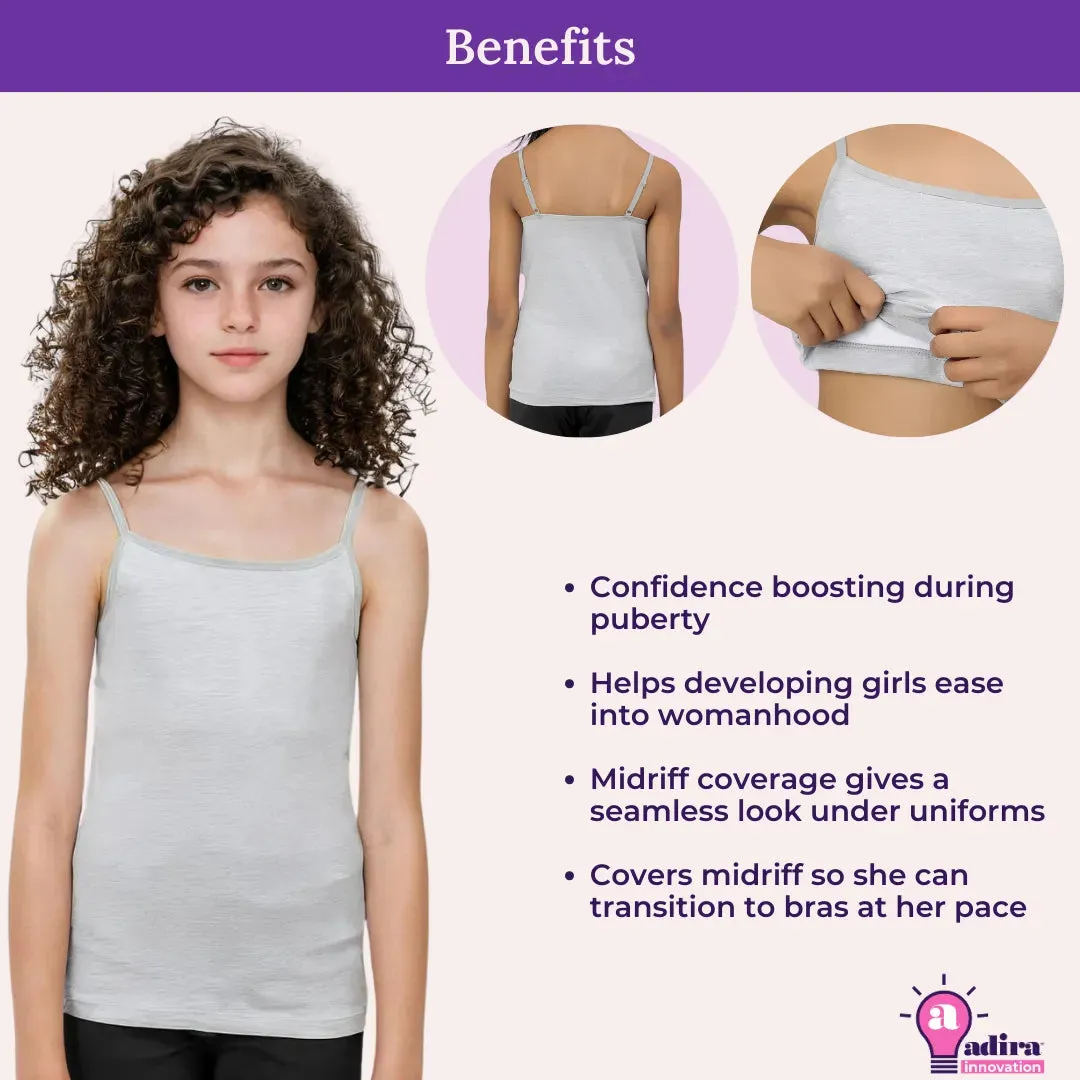 Slips For Teens | Flat Padding | Covers Nipple Buds | Confidence For Puberty | Pack Of 4
