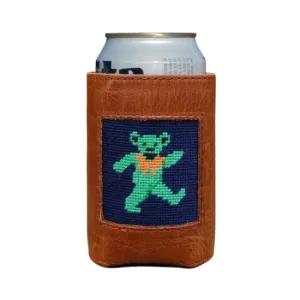 SMATHERS & BRANSON NAVY DANCING BEARS CAN COOLER