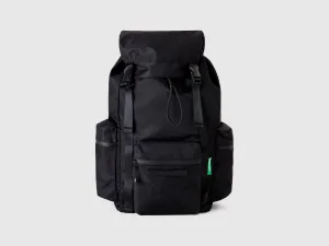 Solid Black Rucksack