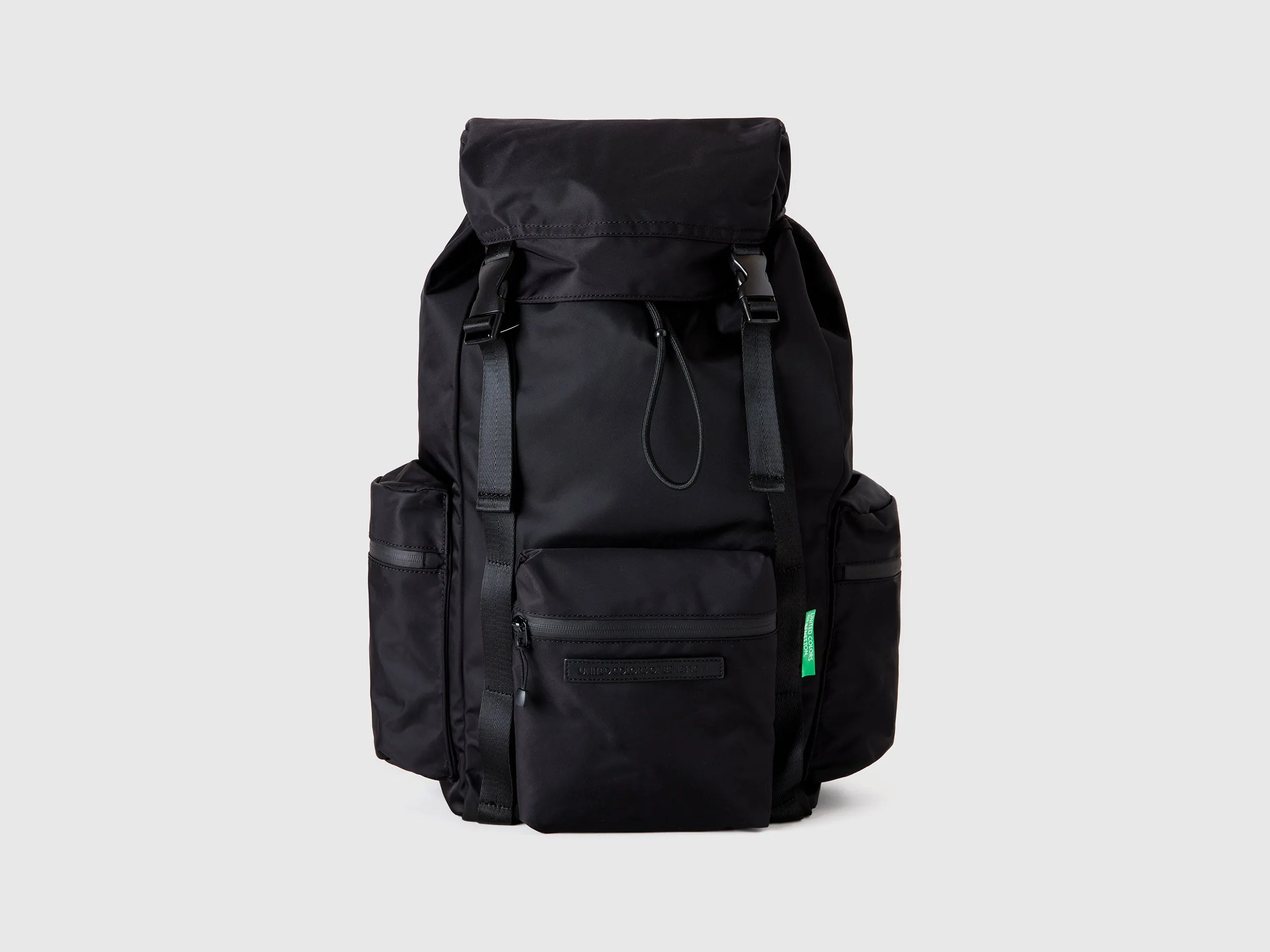 Solid Black Rucksack