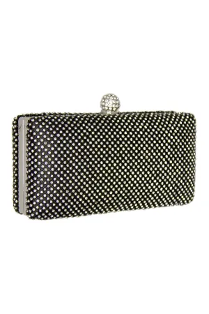 Sophie Black Diamante Bag