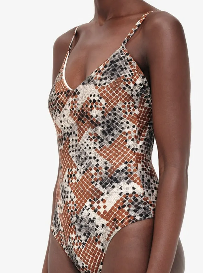 Spaghetti Straps One Piece - SAVANNA
