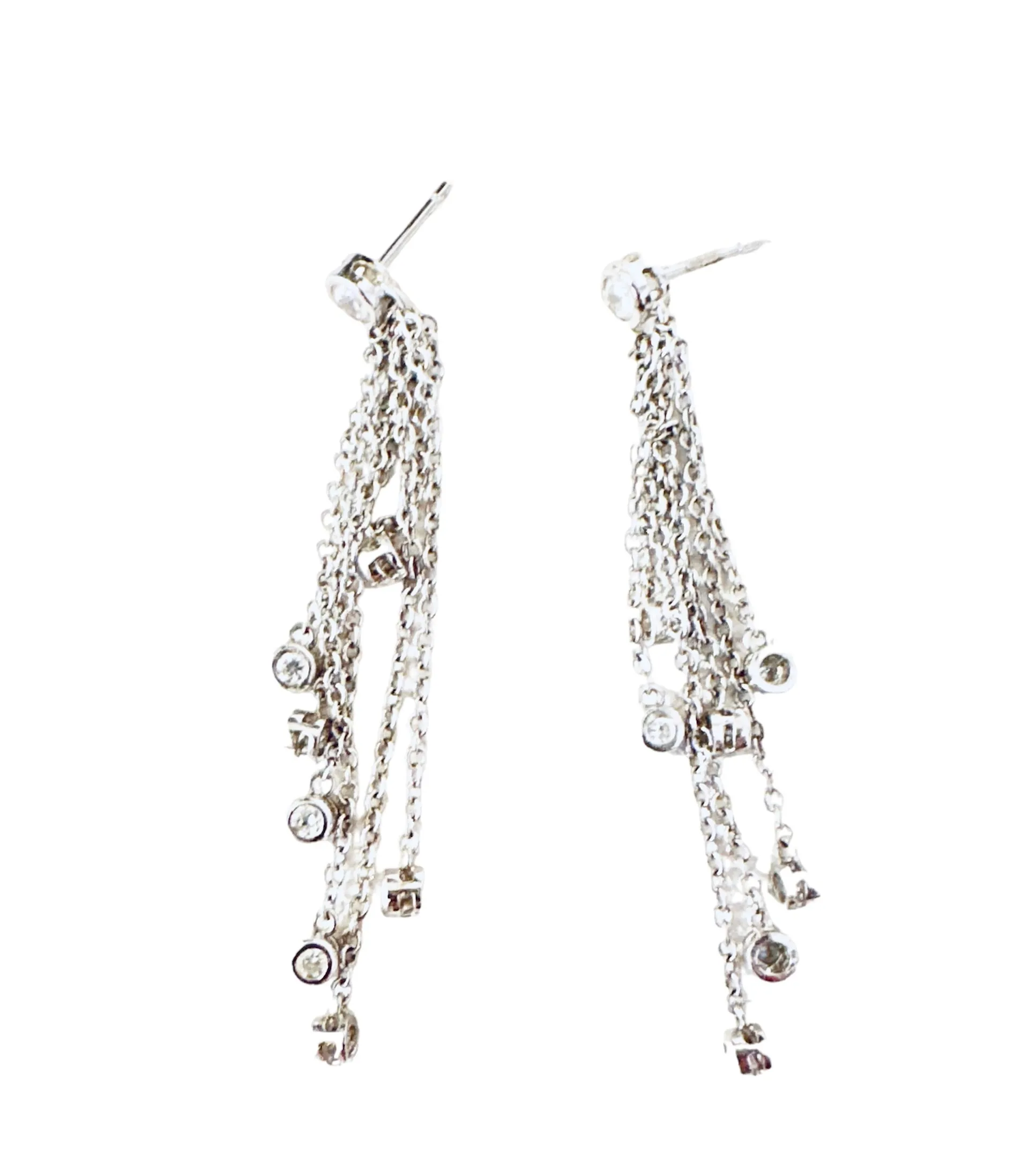 Sparkling Strands Diamontage™ Tassel Earrings