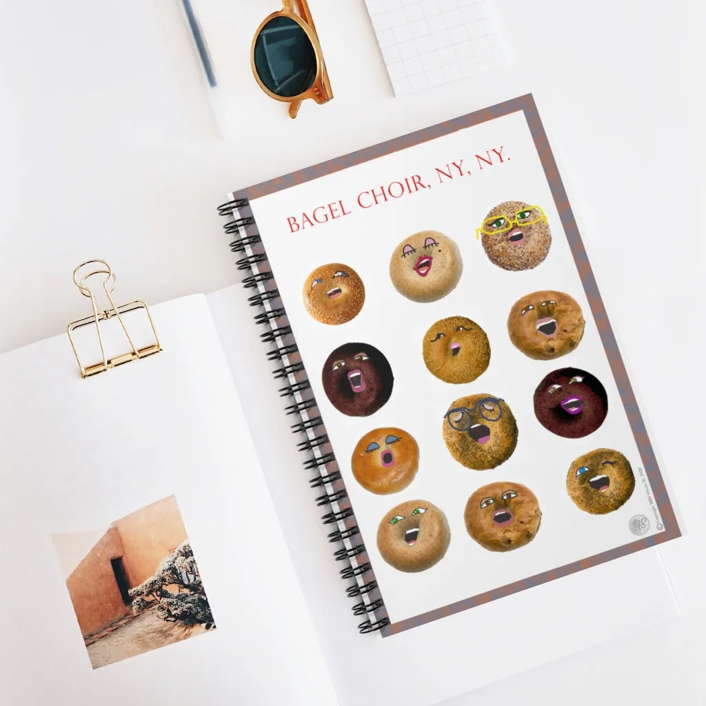 Spiral Notebook - NYC Bagel Choir