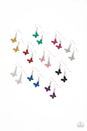 SS - Butterfly Dangle Earrings