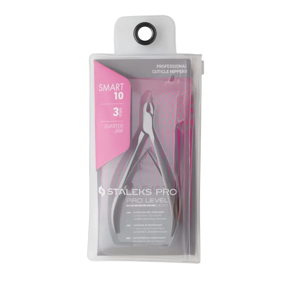 STALEKS PRO Cuticle Nippers - SMART 10/3 (3mm edge)