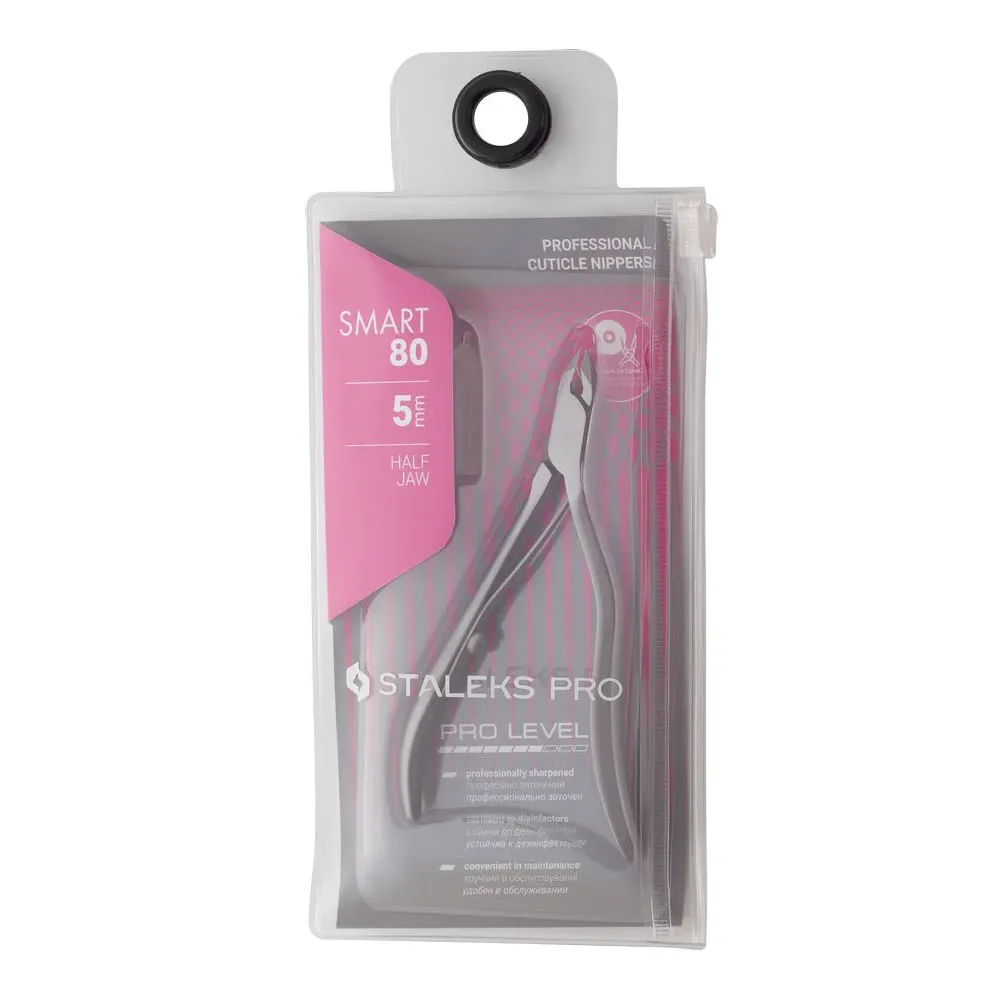STALEKS PRO Cuticle Nippers - SMART 80/5 (5mm edge)