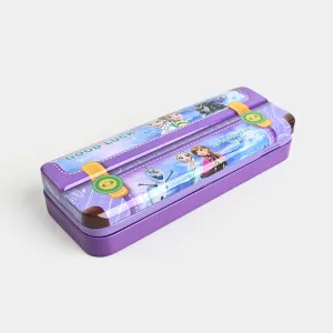 Stationary Pencil Box Metal for Kids