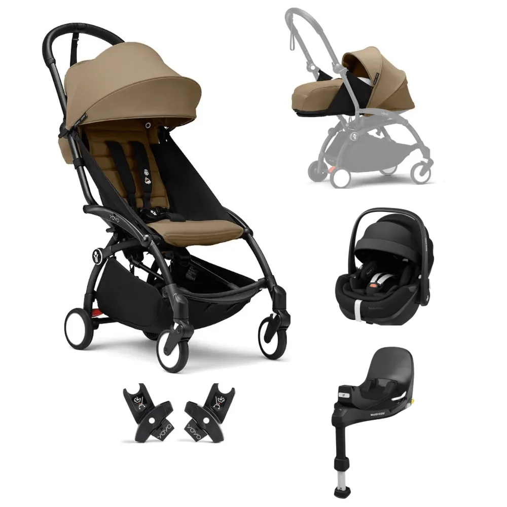 Stokke YoYo3 0 , 6  & Maxi Cosi Pebble 360 Pro Bundle