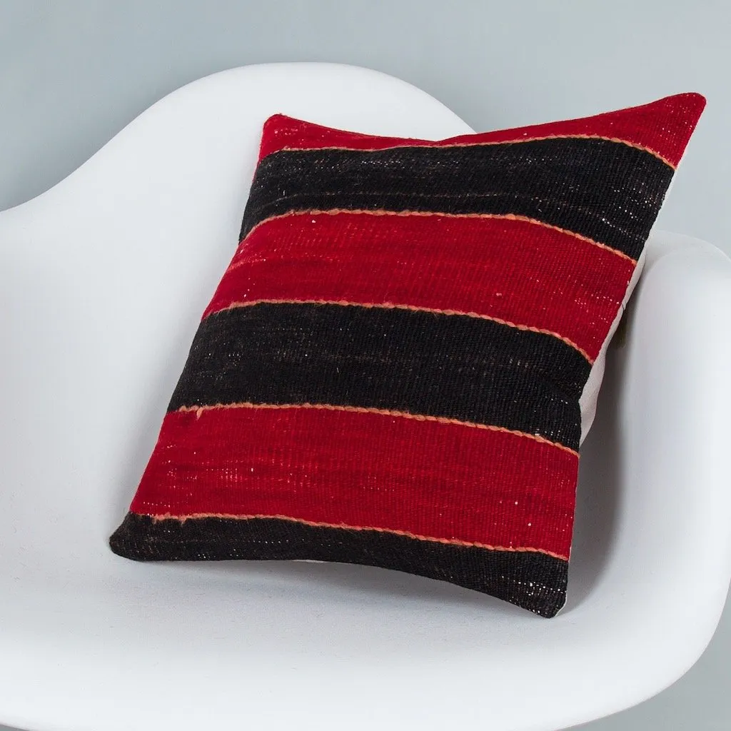 Striped Multiple Color Kilim Pillow Cover 16x16 7481