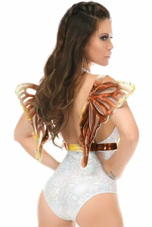 Sunset Hologram Large Butterfly Wing Body Harness