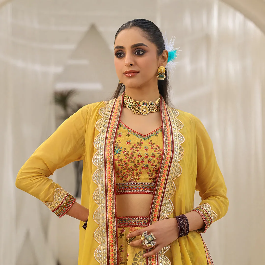 Sunshine Soiree Yellow Lehenga Set