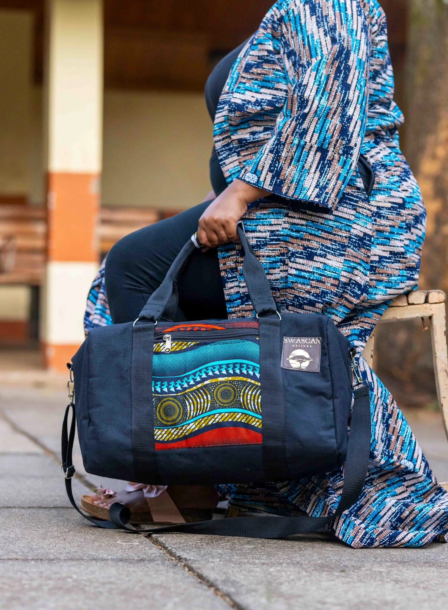 SwaScan Travel Bag | Handwoven Craftsmanship for the Modern Explorer