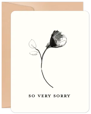 Sympathy Card - So Very Sorry